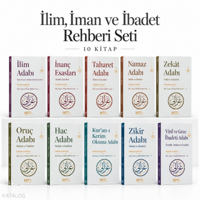 İlim, İman ve İbadet Rehberi Seti (10 Kitap) - Miras Yayınları