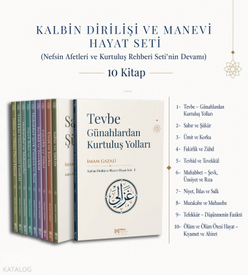 Kalbin Dirilişi ve Manevi Hayat Seti (10 Kitap) - Miras Yayınları