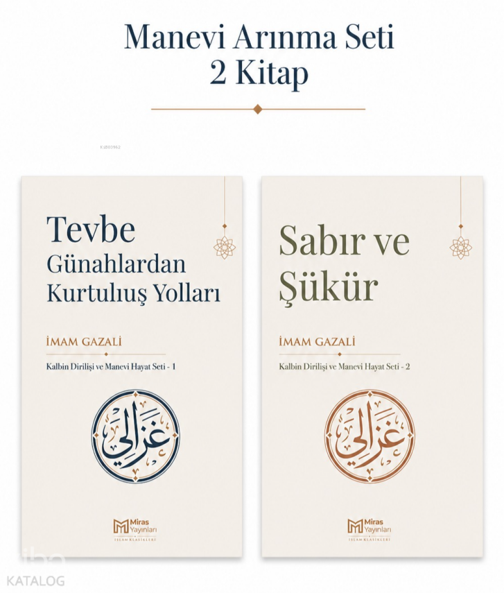 Manevi Arınma Seti (2 Kitap) - 1