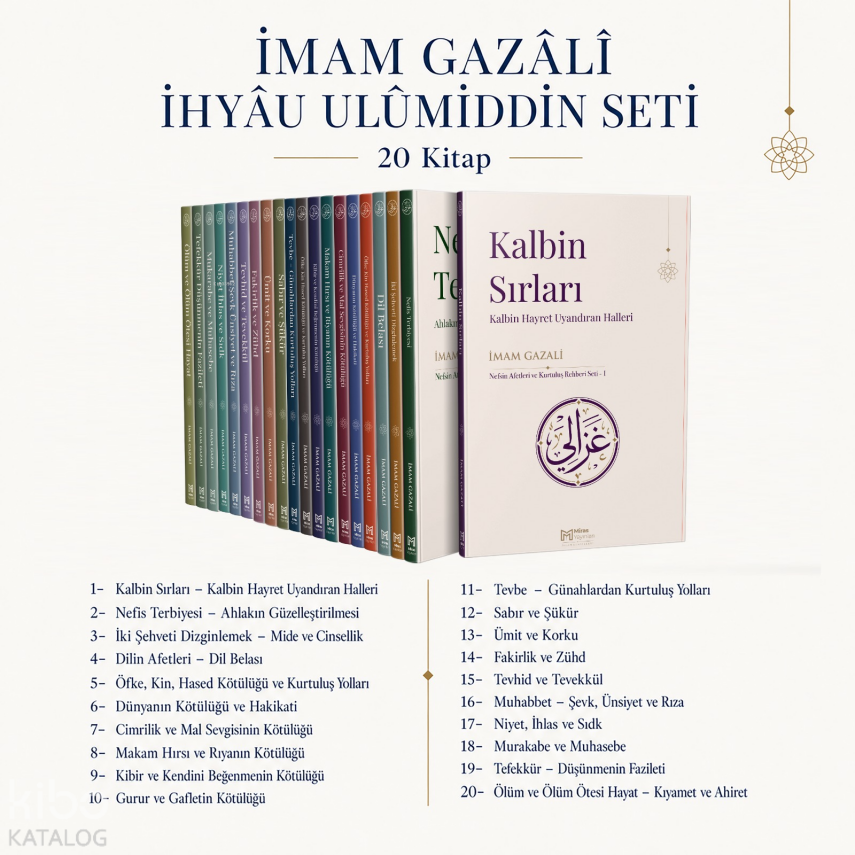 Nefis ve Kalp Terbiyesi Külliyatı (20 Kitap) - 1