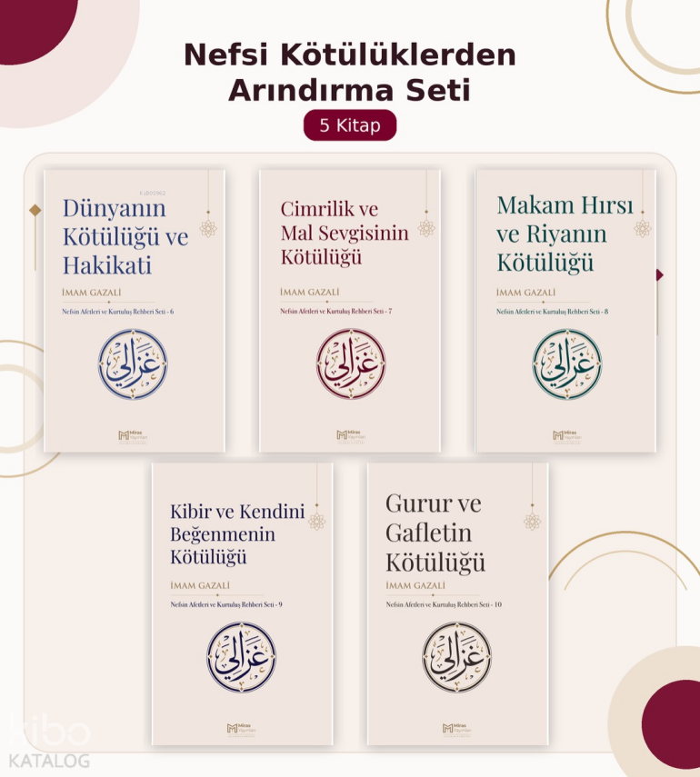 Nefsi Kötülüklerden Arındırma Seti (5 Kitap) - 1
